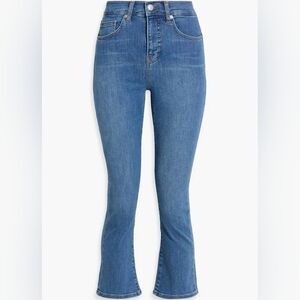 Veronica Beard Carly High-Rise Kick Flare Jeans 27